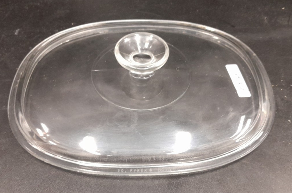 Pyrex Corningware DC-1.5-C Clear blu Replacement Lid for 2 1/2 Quart Casserole